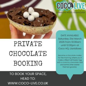 Private Chocolate Making on Saturday 21st March 2026