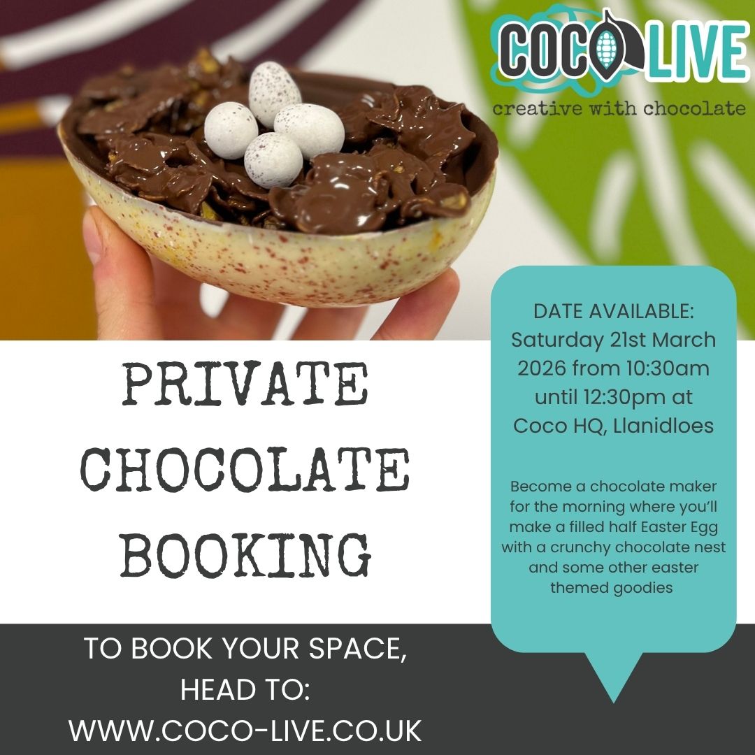 Private Chocolate Making on Saturday 21st March 2026